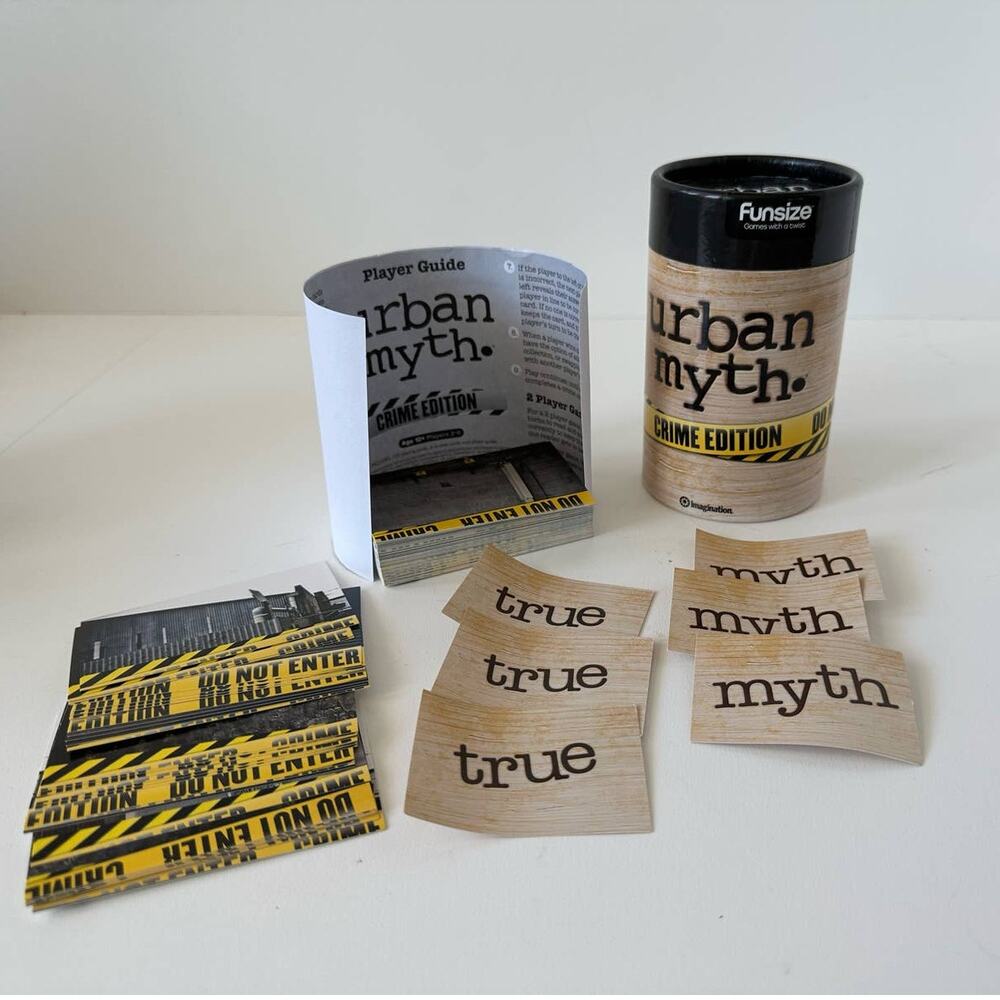 Urban Myth Crime Edition, Fun Size Games with a Twist